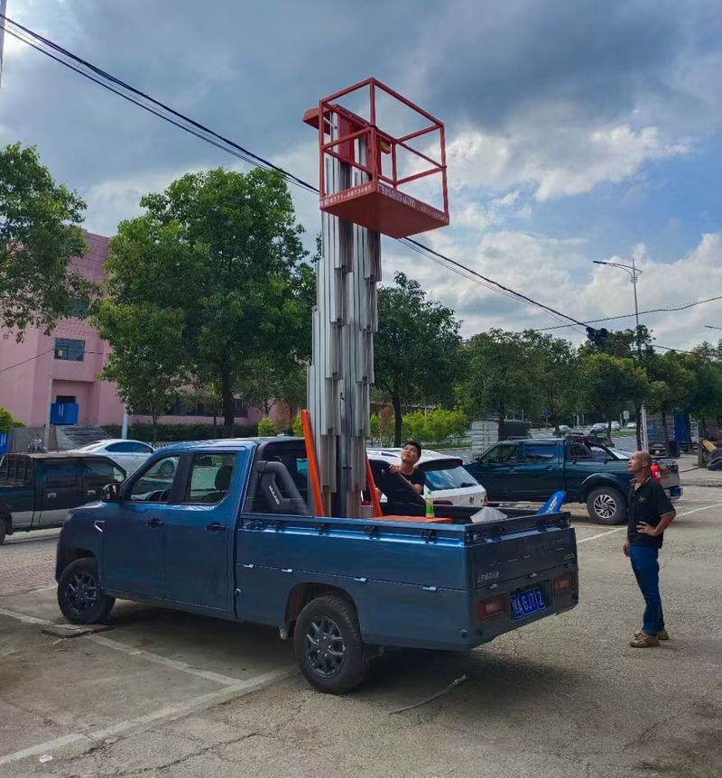 开封车载铝合金式高空作业车